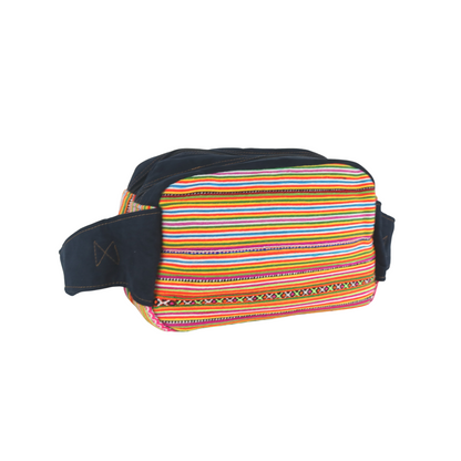 Symmetrical Pattern Waist Bag - Orange